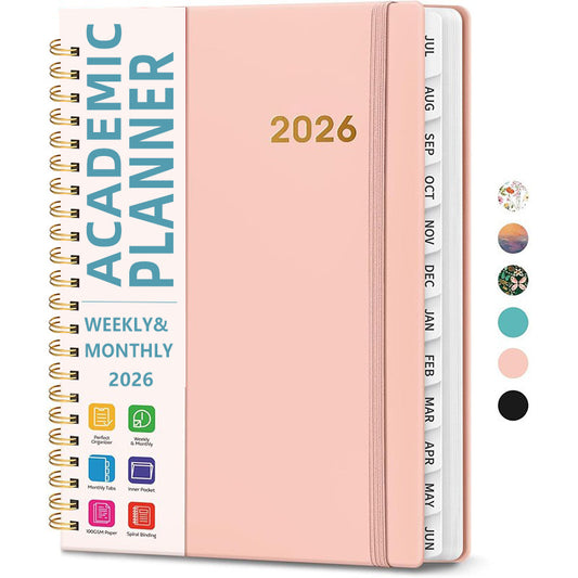 A5 Planner 2026 Coil Notebook
